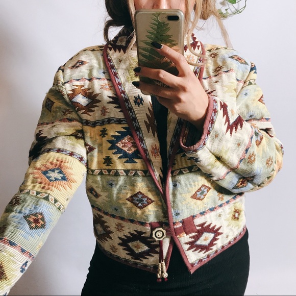 southwestern aztec jacket